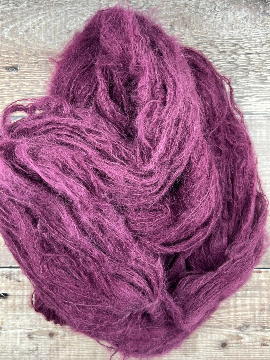SINANN HAND DYED BRUSHED ALPACA YARN - Mulberry - YARN - Wild Atlantic Yarns