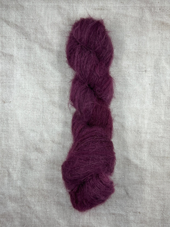 SINANN HAND DYED BRUSHED ALPACA YARN - Mulberry - YARN - Wild Atlantic Yarns