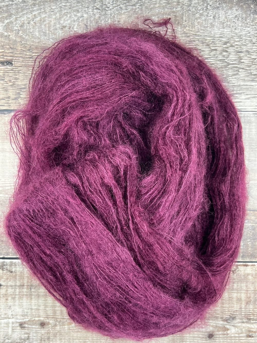 SORCHA HAND DYED SILK MOHAIR YARN - Mulberry - YARN - Wild Atlantic Yarns