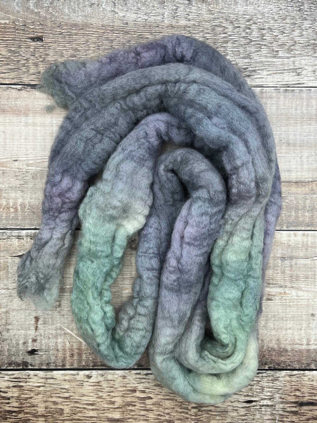 SPACE DYED BFL TOP: River Bed - FIBRE - Wild Atlantic Yarns