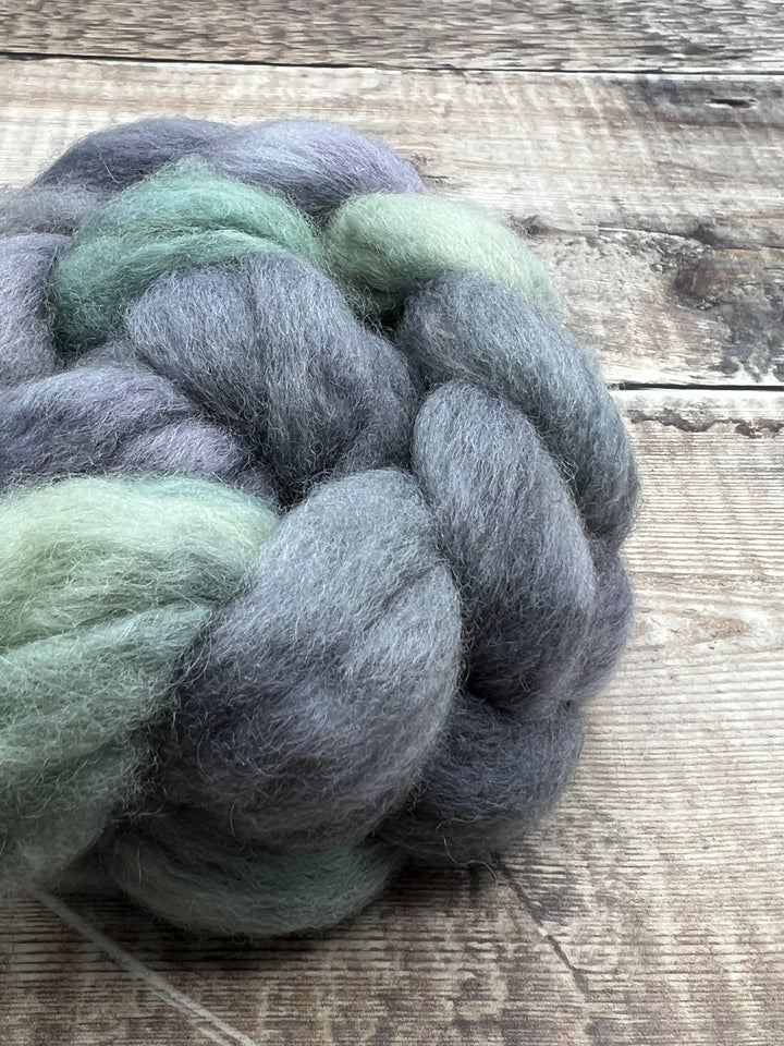 SPACE DYED BFL TOP: River Bed - FIBRE - Wild Atlantic Yarns