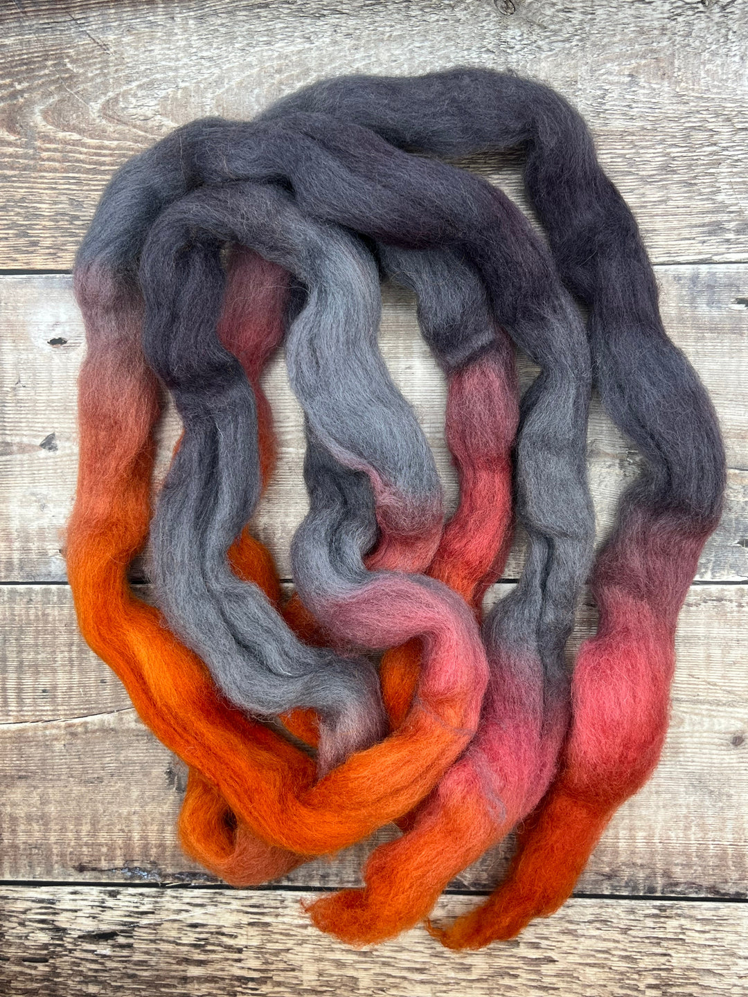 SPACE DYED JACOB TOP: Campfire - FIBRE - Wild Atlantic Yarns