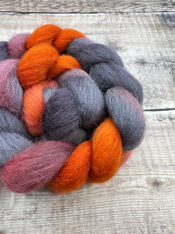 SPACE DYED JACOB TOP: Campfire - FIBRE - Wild Atlantic Yarns