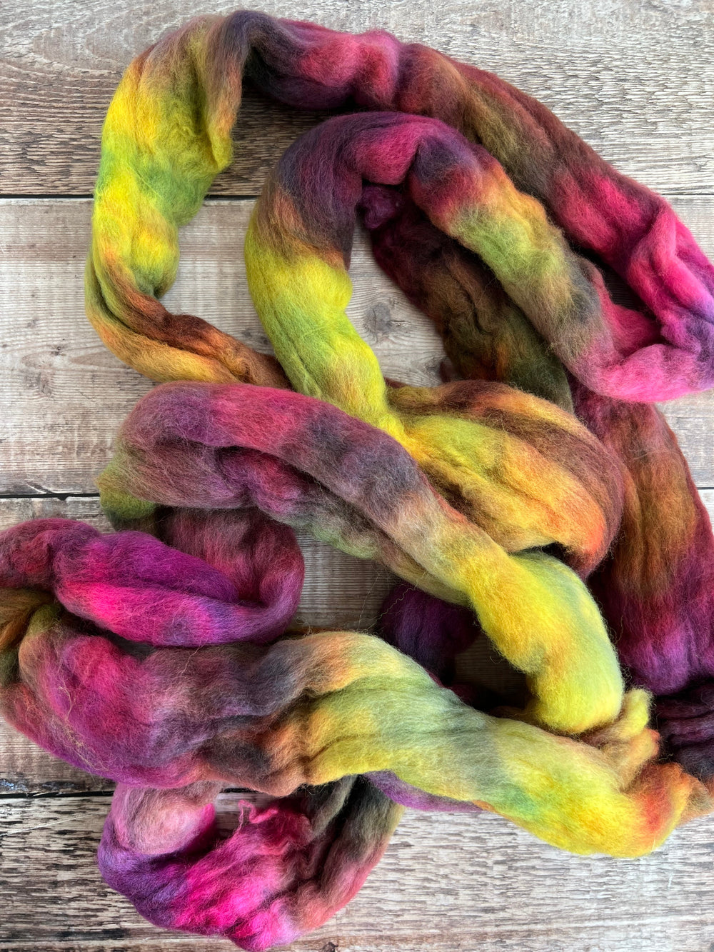 SPACE DYED POLWARTH TOP: Before Dawn - FIBRE - Wild Atlantic Yarns