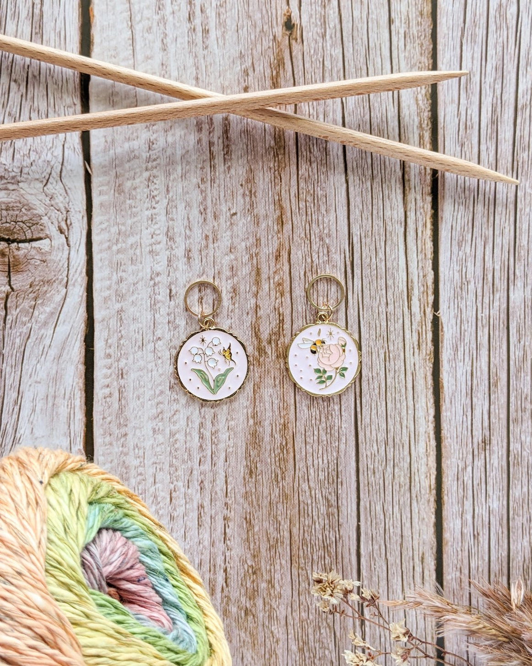 SPRING STITCH MARKERS - ACCESSORIES - Wild Atlantic Yarns