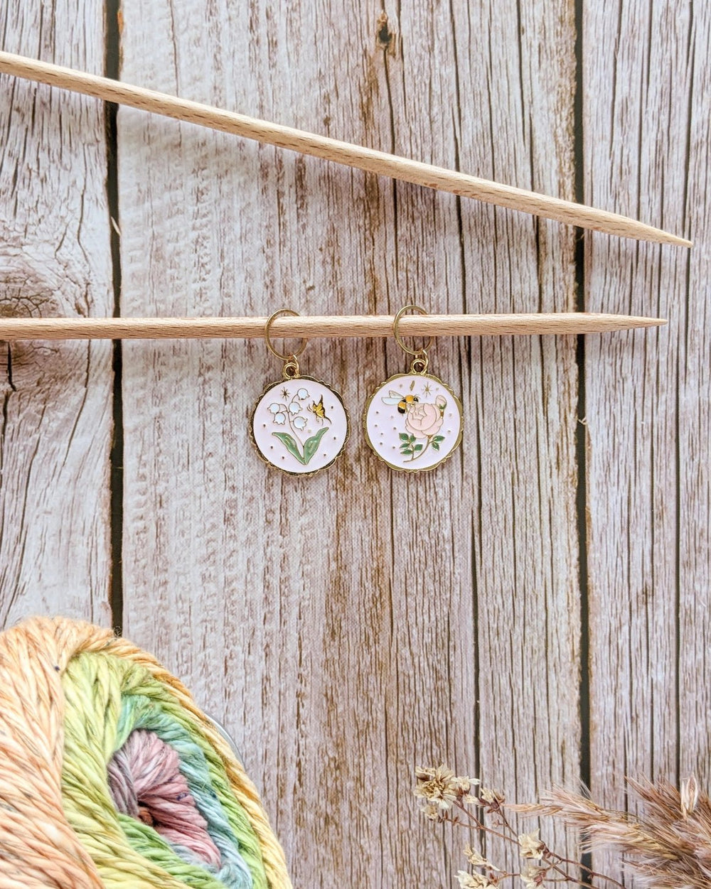 SPRING STITCH MARKERS - ACCESSORIES - Wild Atlantic Yarns