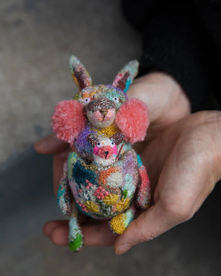 Tiny Friends: A Guide to Mosaic Embroidery by Tomomi Mimura - BOOKS - Wild Atlantic Yarns