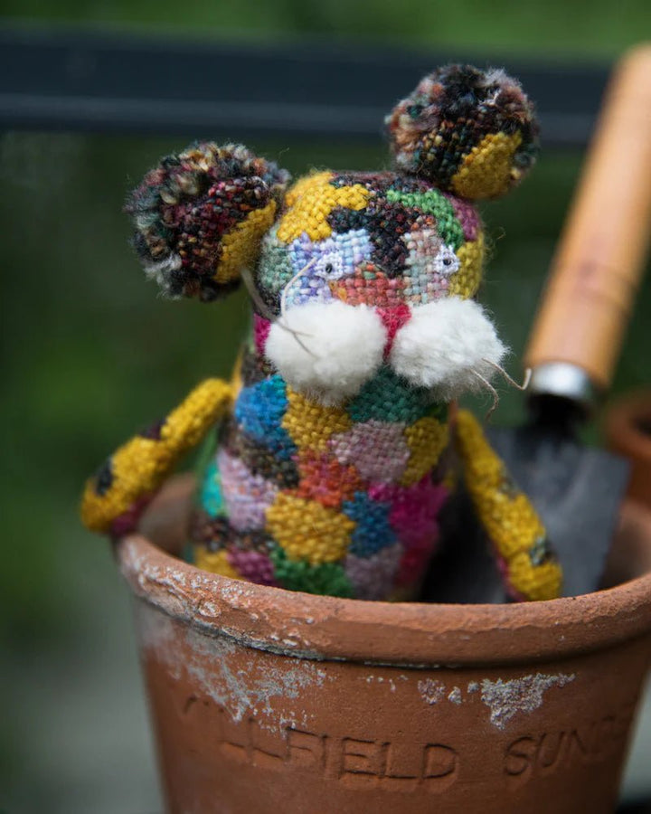 Tiny Friends: A Guide to Mosaic Embroidery by Tomomi Mimura - BOOKS - Wild Atlantic Yarns
