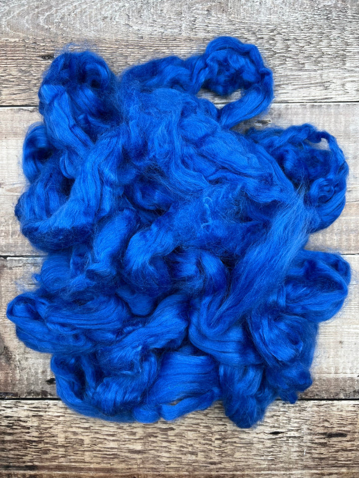 TUSSAH SILK TOP: SAPPHIRE - FIBRE - Wild Atlantic Yarns