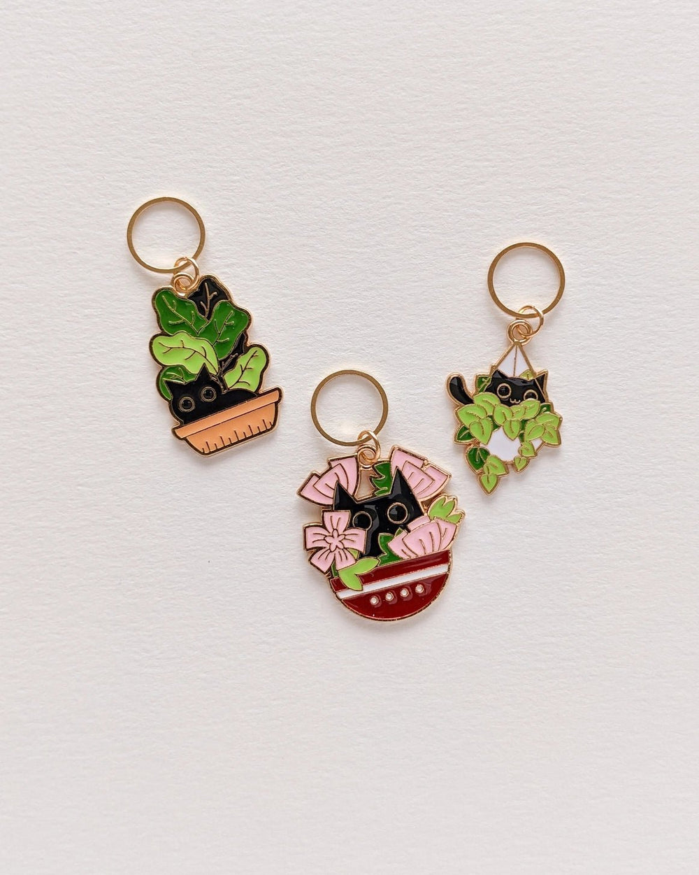 WILD CATS STITCH MARKERS - ACCESSORIES - Wild Atlantic Yarns
