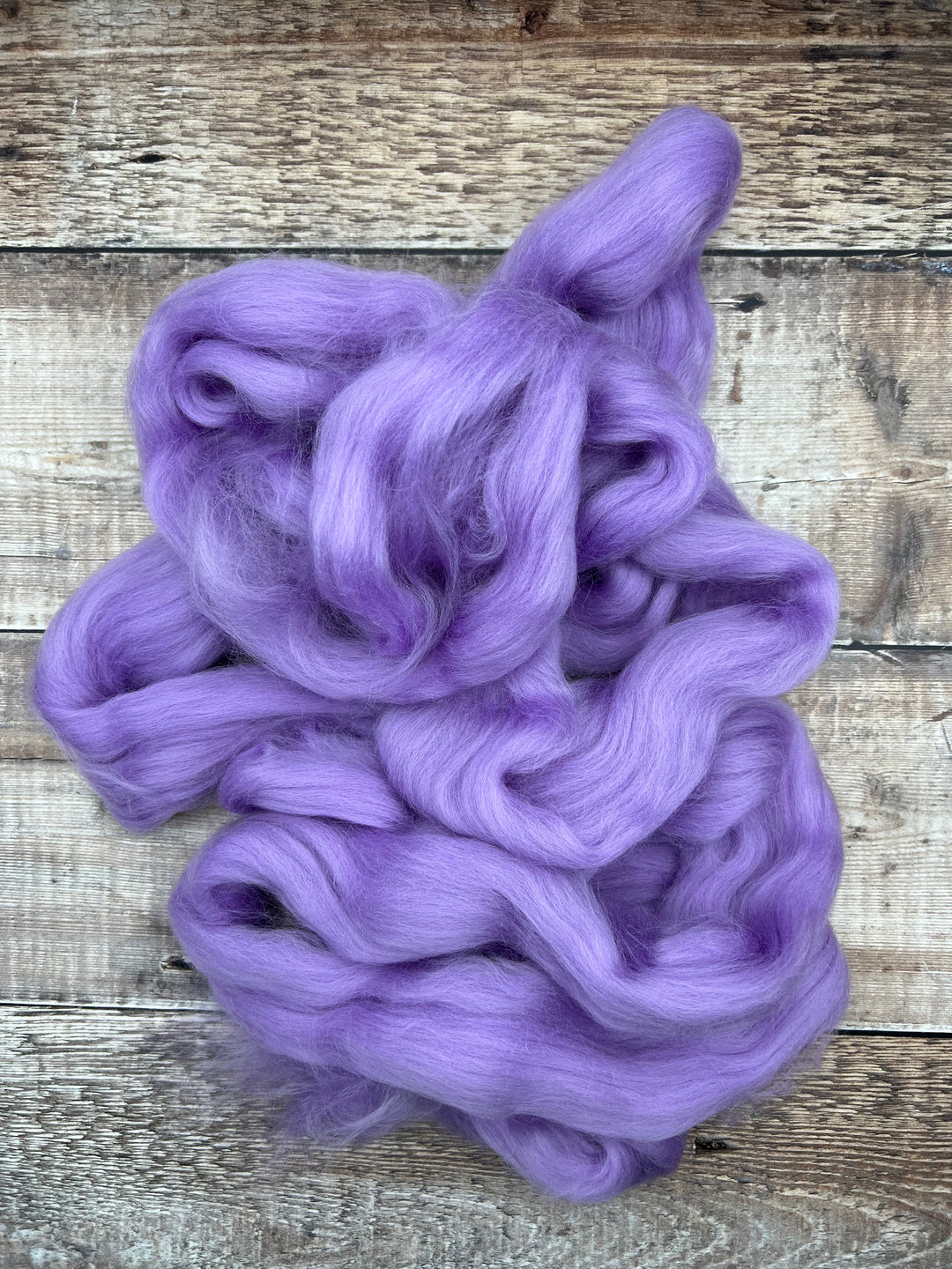 CORRIEDALE TOP: Lavender